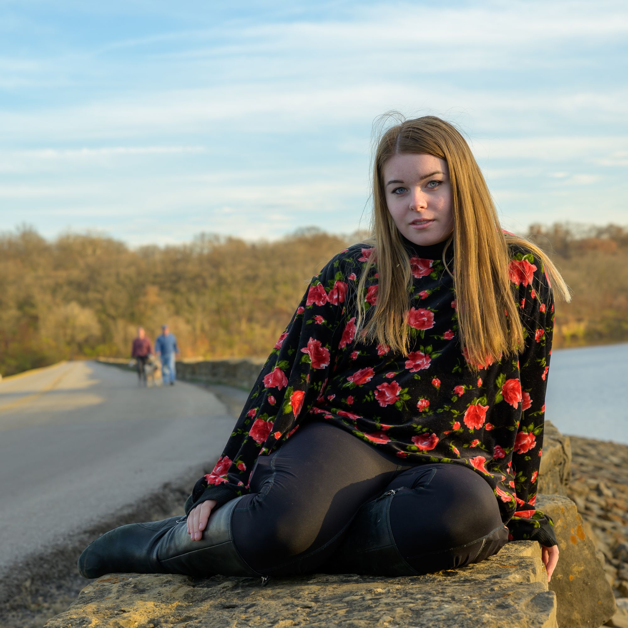 Angie at WyCo Lake