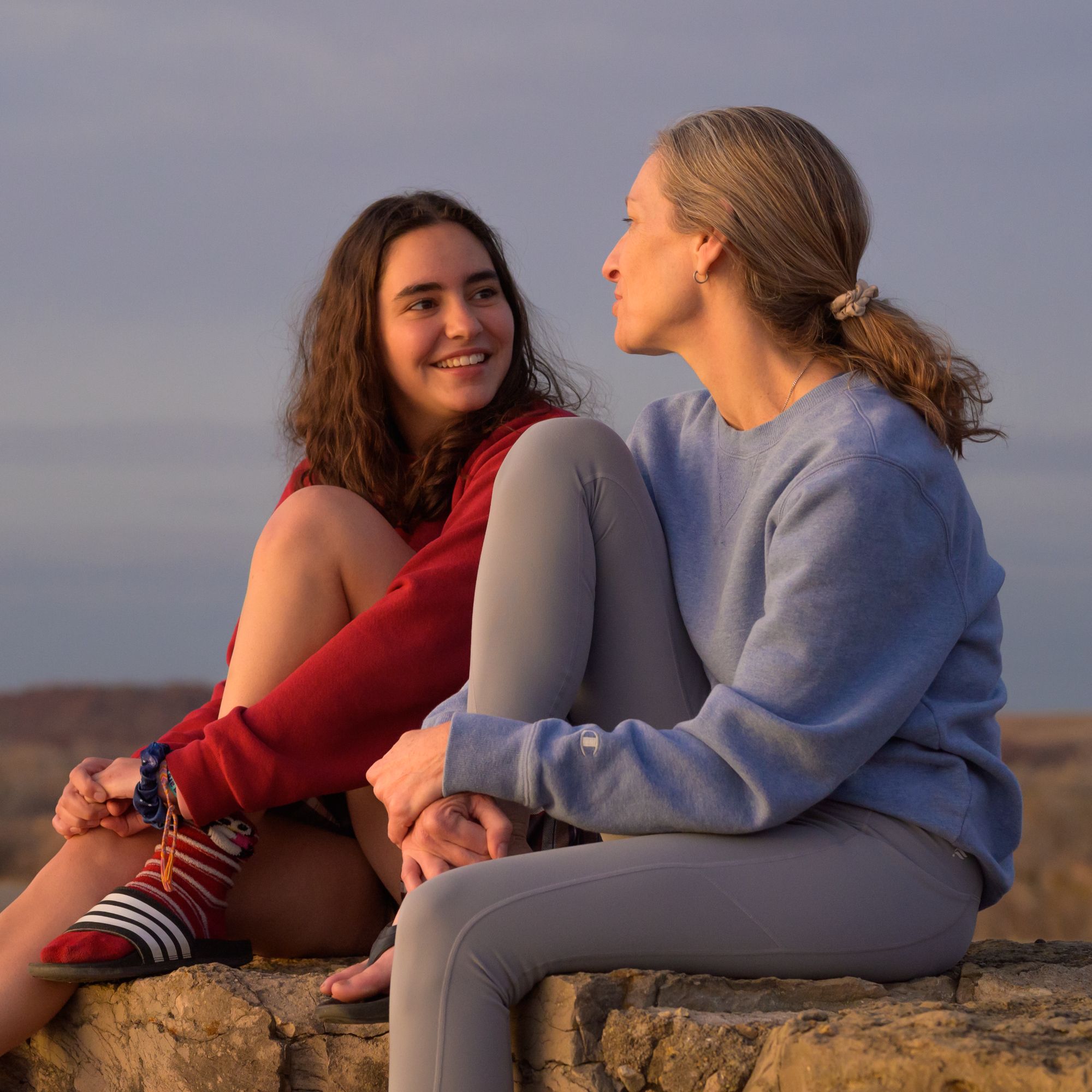 Mother and daughter